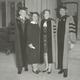Hillary Rodham at the College’s Commencement with Wellesley president Ruth M. Adams.